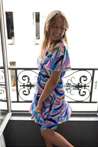 Angie Dress in Abstract