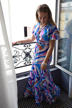 Load image into Gallery viewer, Julie Maxi Dress in Abstract