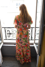 Load image into Gallery viewer, Julie Maxi Dress in Tropical Pink