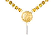 Load image into Gallery viewer, Lemon Quartz Mary Necklace