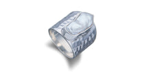 Load image into Gallery viewer, Hammered Silver Baroque Ring