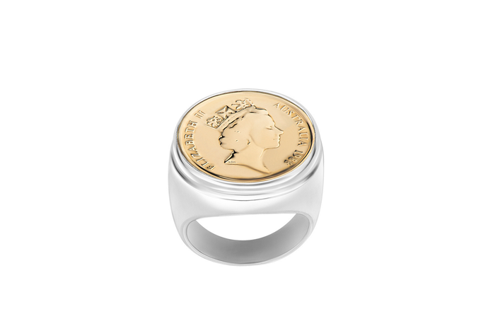 Queen Elizabeth Coin Ring
