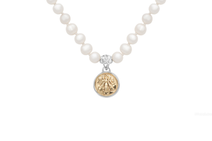 Bee Coin Necklace