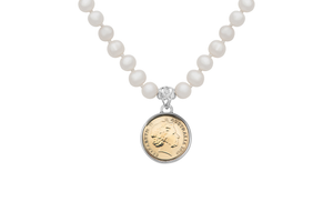 Queen Elizabeth Coin Necklace