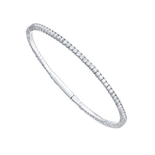 Load image into Gallery viewer, Diamond Flex Bangle