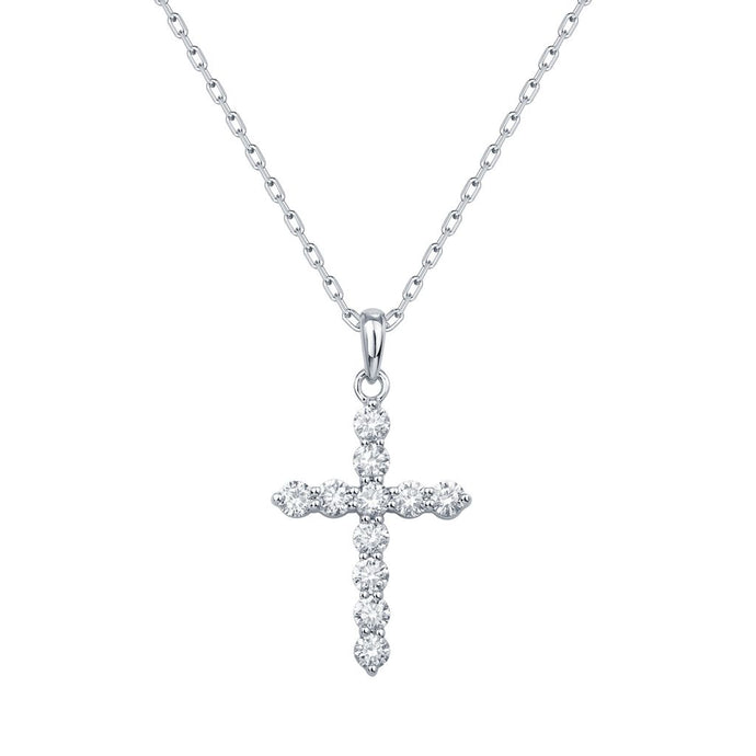 Diamond Cross Necklace