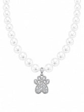Load image into Gallery viewer, Lulu Paw Pearl Necklace