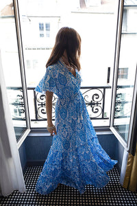 Julie Maxi Dress in Blue Julie Maxi Dress in Blue