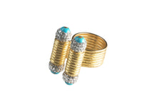 Load image into Gallery viewer, Crystal Turquoise Cuff SET - As Seen On Tammy