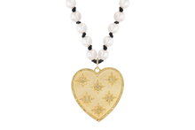 Load image into Gallery viewer, Rough Cut Diamond Gold Heart Necklace