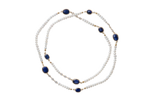Load image into Gallery viewer, Baby VJJ Blue Sapphire Necklace