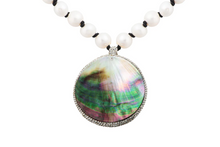 Load image into Gallery viewer, Double Shell Swarovski Pearl Necklace