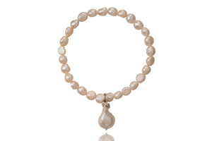 Stretch Pearl Anklet